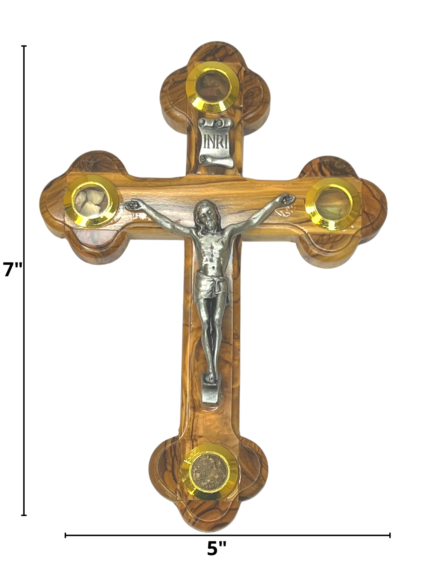 Olive Wood Cross With Crucifix-Wall Hanging Christian Cross