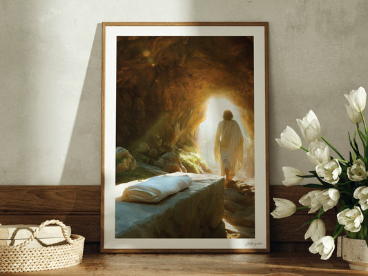 Victory in Jesus - "Coming Back" Variant | Fine Art Print