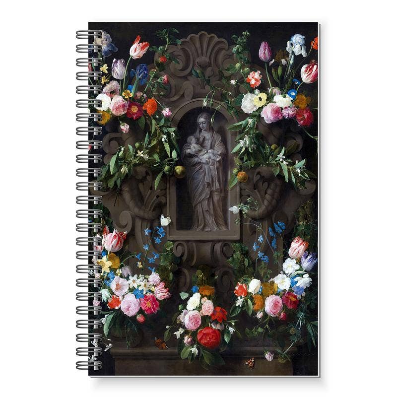 Garland of Marian Flowers Journal