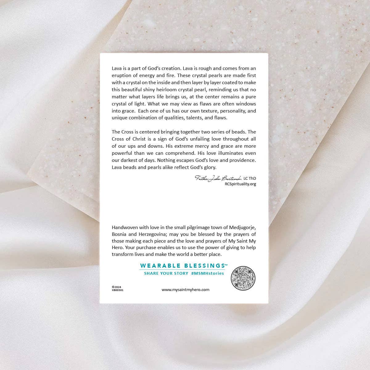 Perfectly Imperfect for her-White Lava/Silver