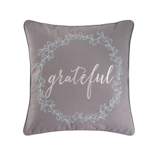 SALE Fall/Harvest Grateful Thanksgiving Throw Pillow