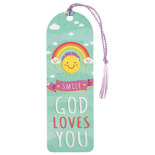 Bookmark Tassel Smile God Loves You