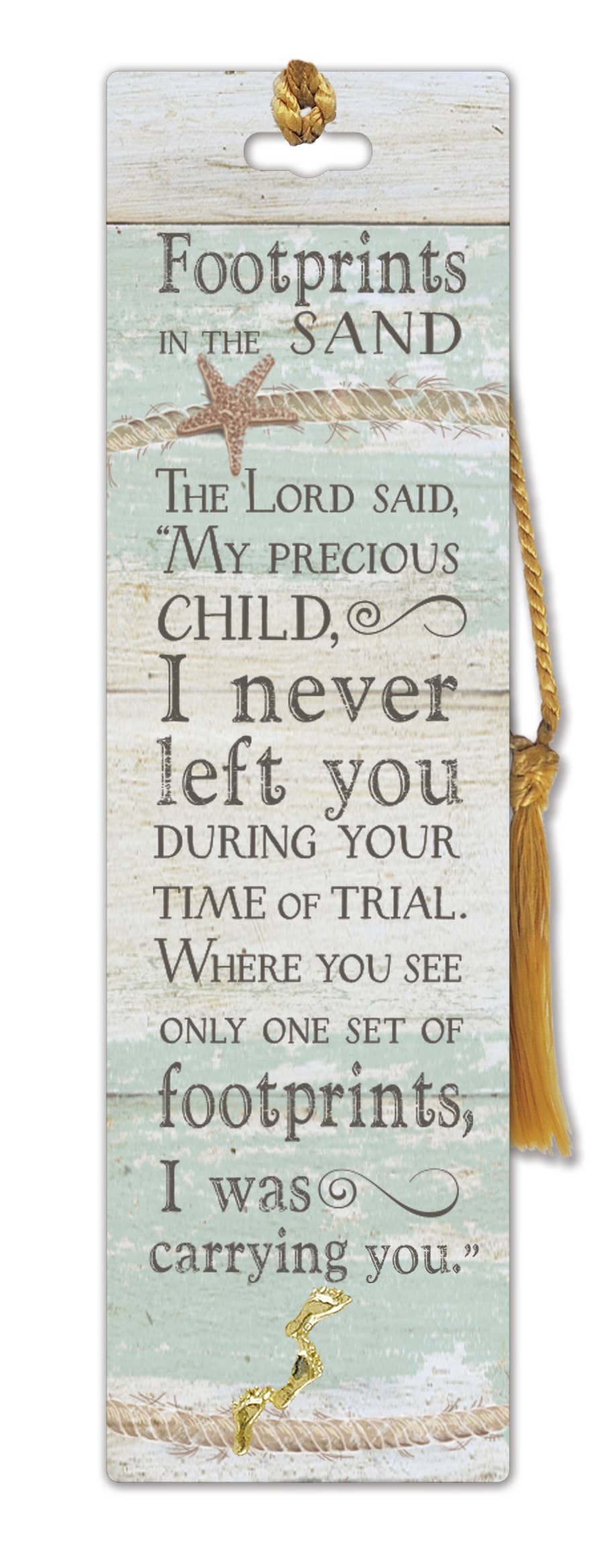 Footprints Bookmark