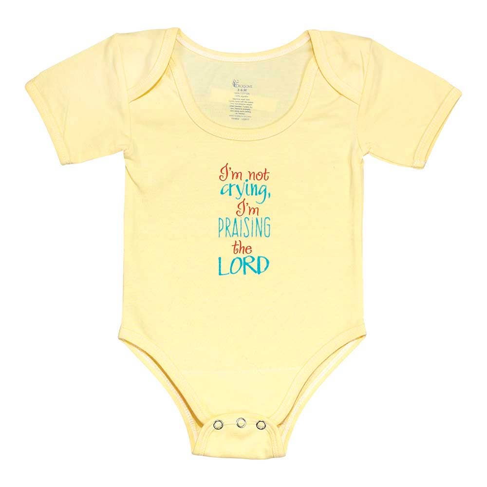 Baby Shirt Praising The Lord 3-6mo