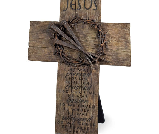 LCP Wall Cross Nails And Crown Of Thorns