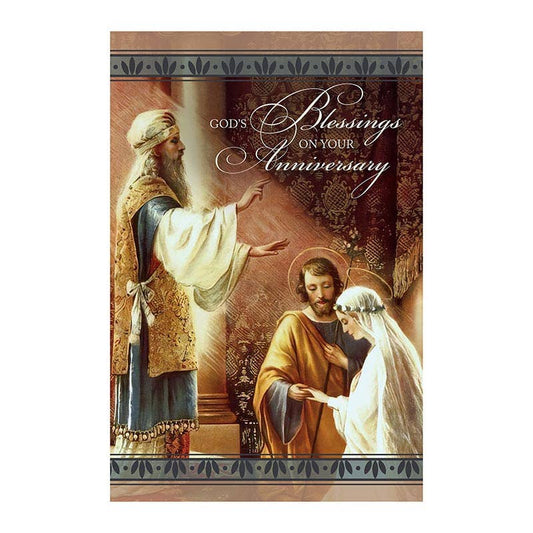 GC-Anniversary Card, God's Blessings