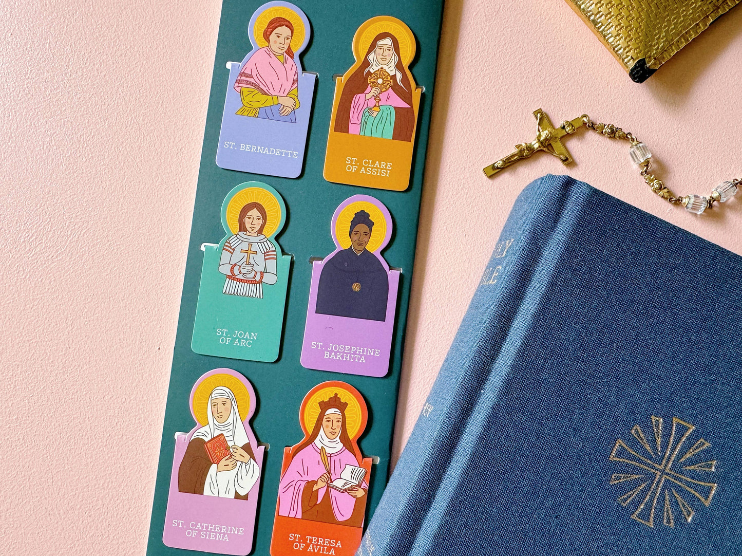 Holy Women Magnetic Bookmarks - 6 pack