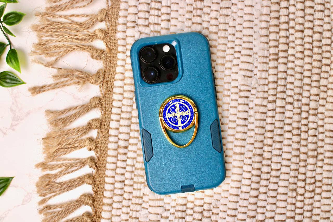 St. Benedict Medal Phone Grip