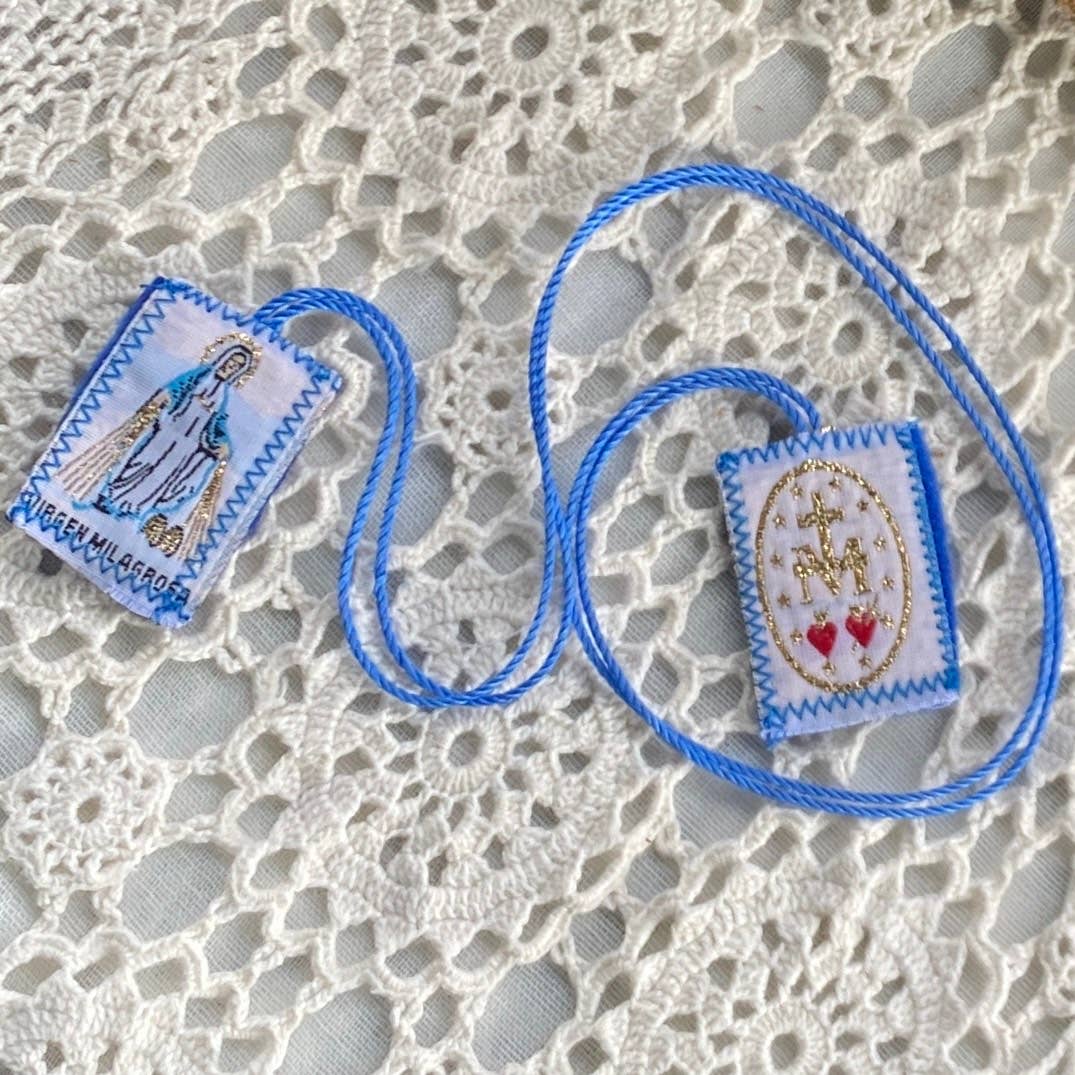 OUR LADY OF MIRACULOUS MEDAL Scapular