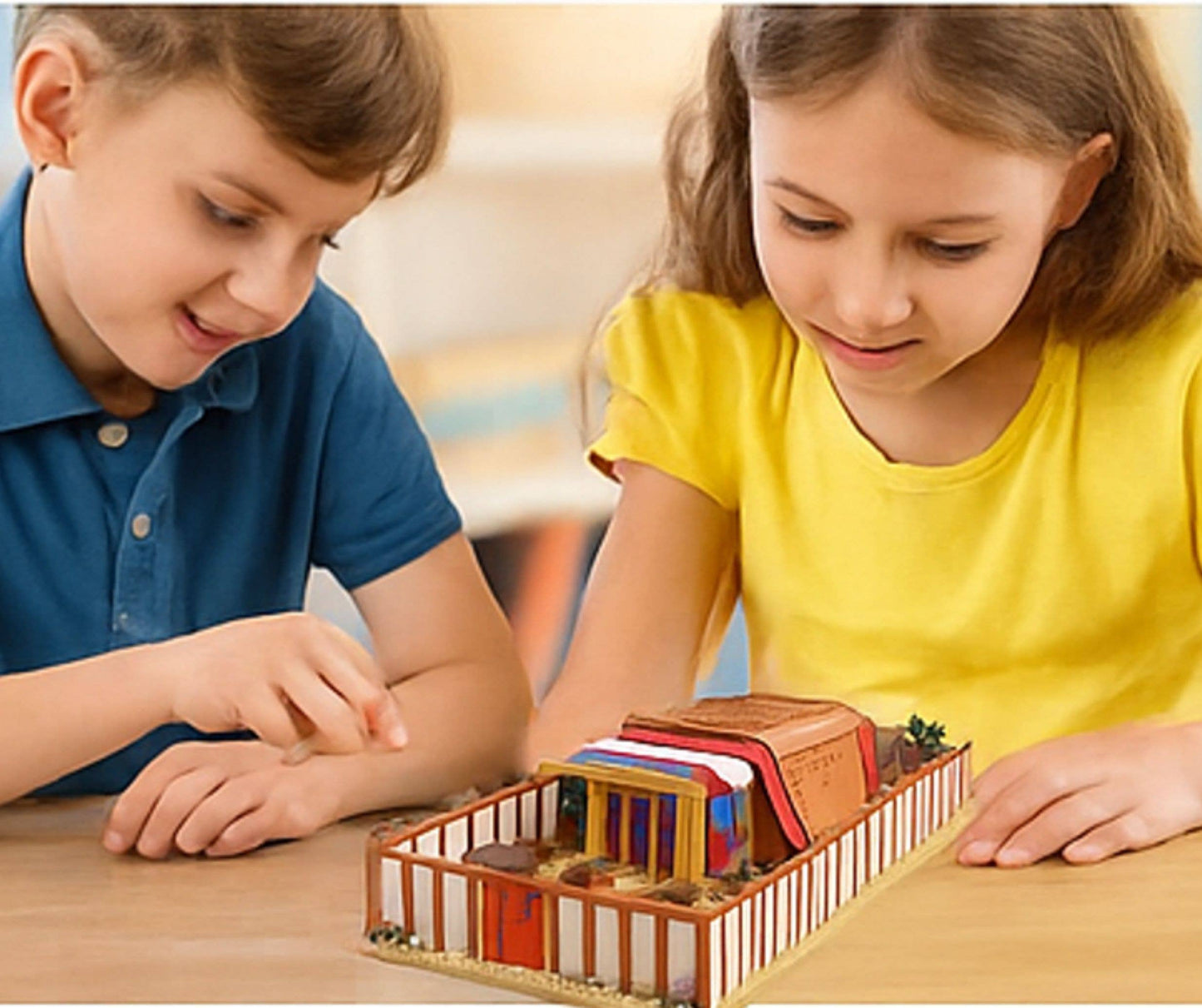 Biblical Tabernacle Building Block 1300 Piece Set