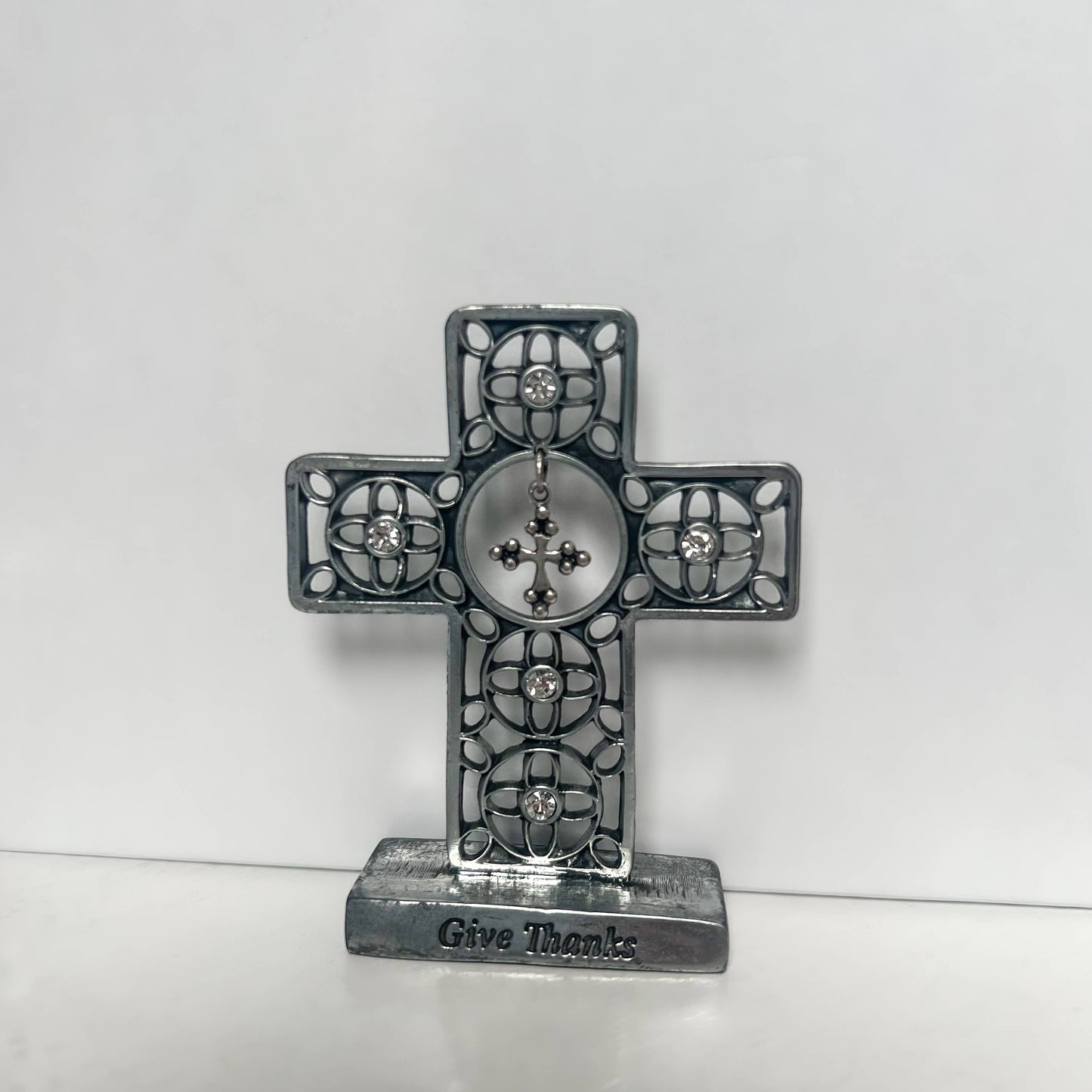Antique Finish Standing Mini Cross