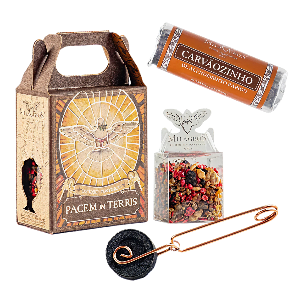 Pacem in Terris Mini Incense Kit — Six Liturgical Notes