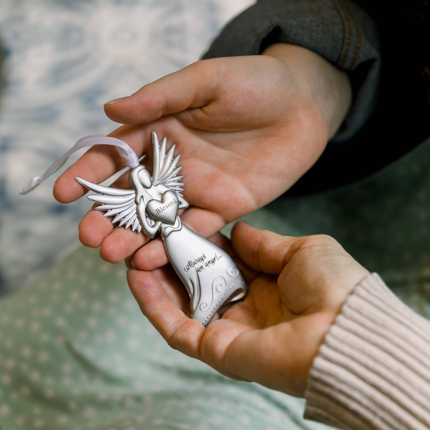 Teacher Appreciation Gift Guardian Angel Ornament 4810