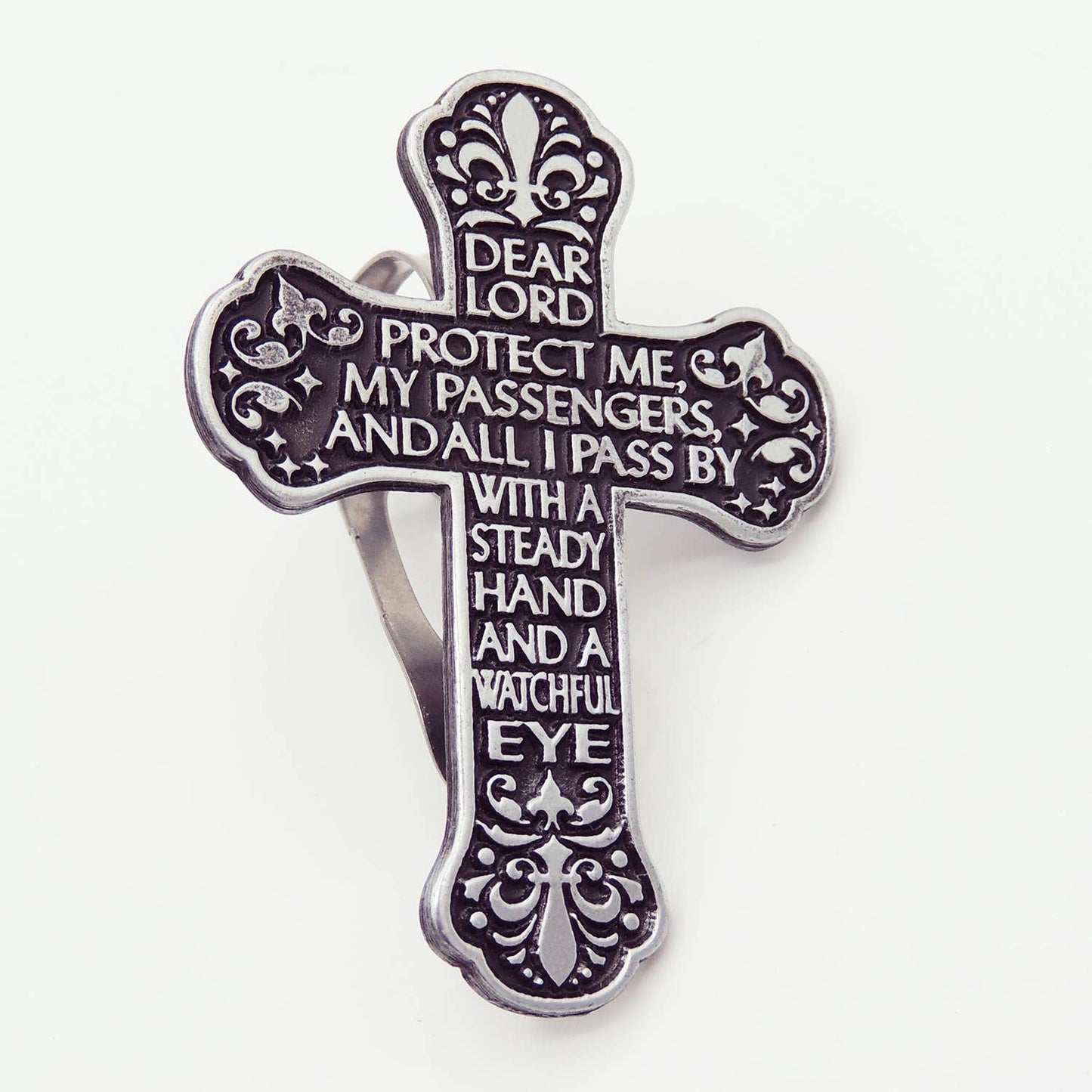 Motorist Prayer Visor Clip