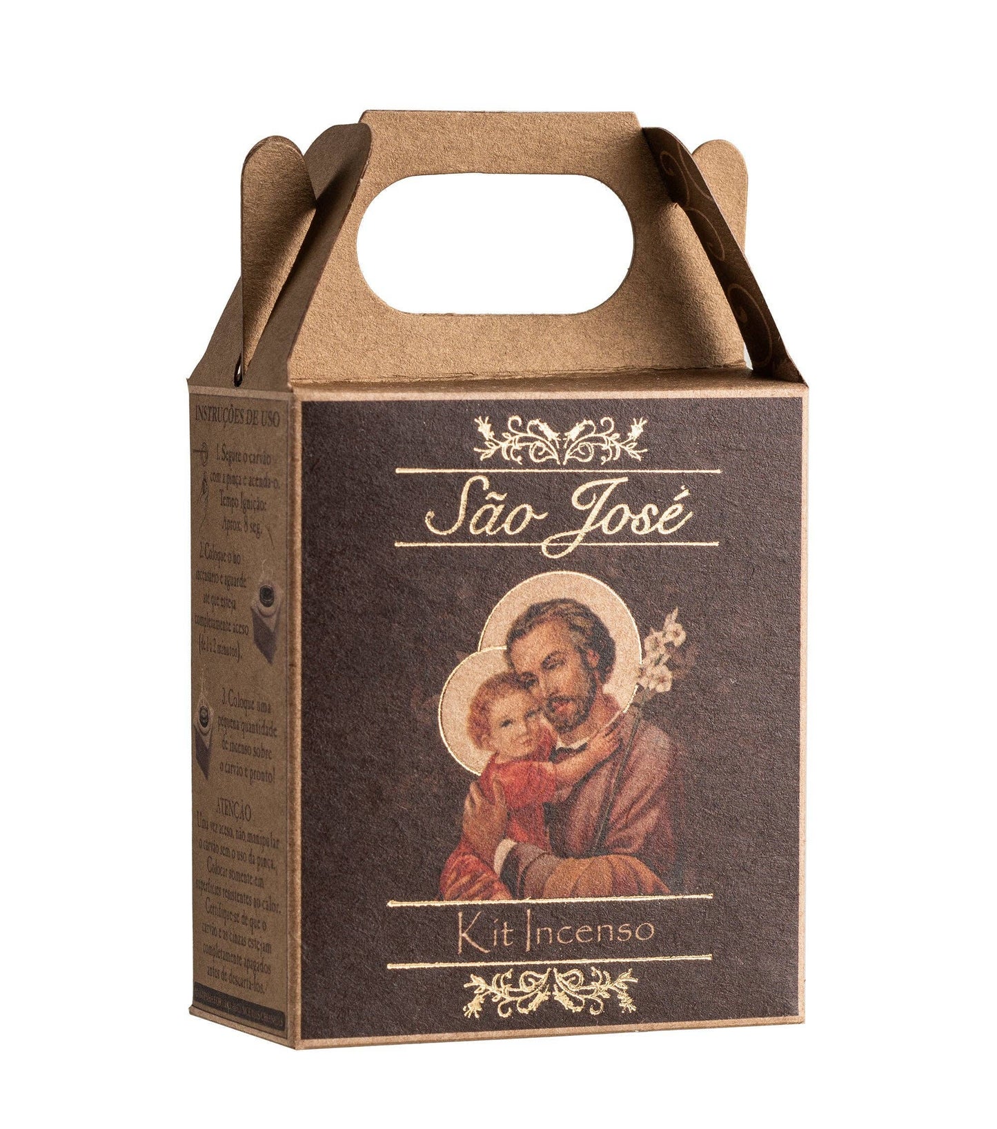 Milagros Saint Joseph Mini Incense Kit (São José)