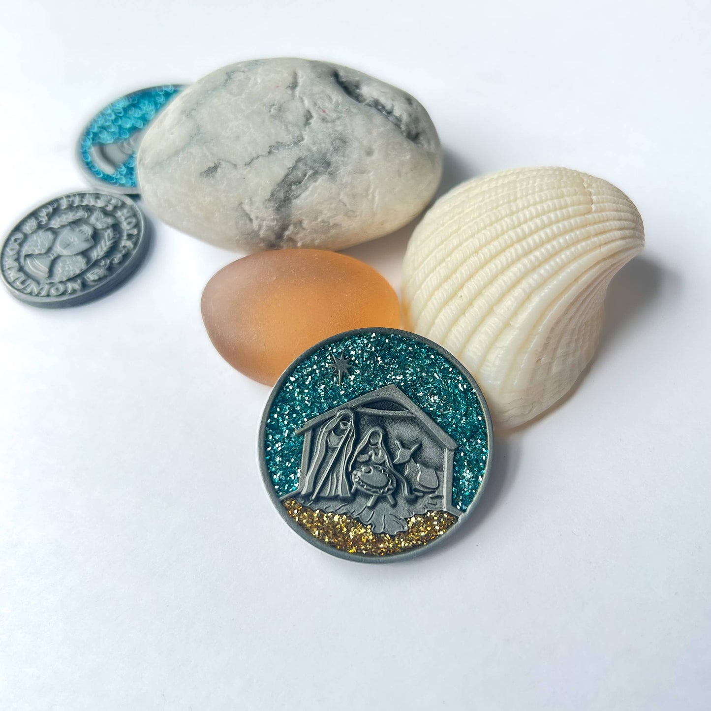 Jesus is the Reason Nativity Pocket Token