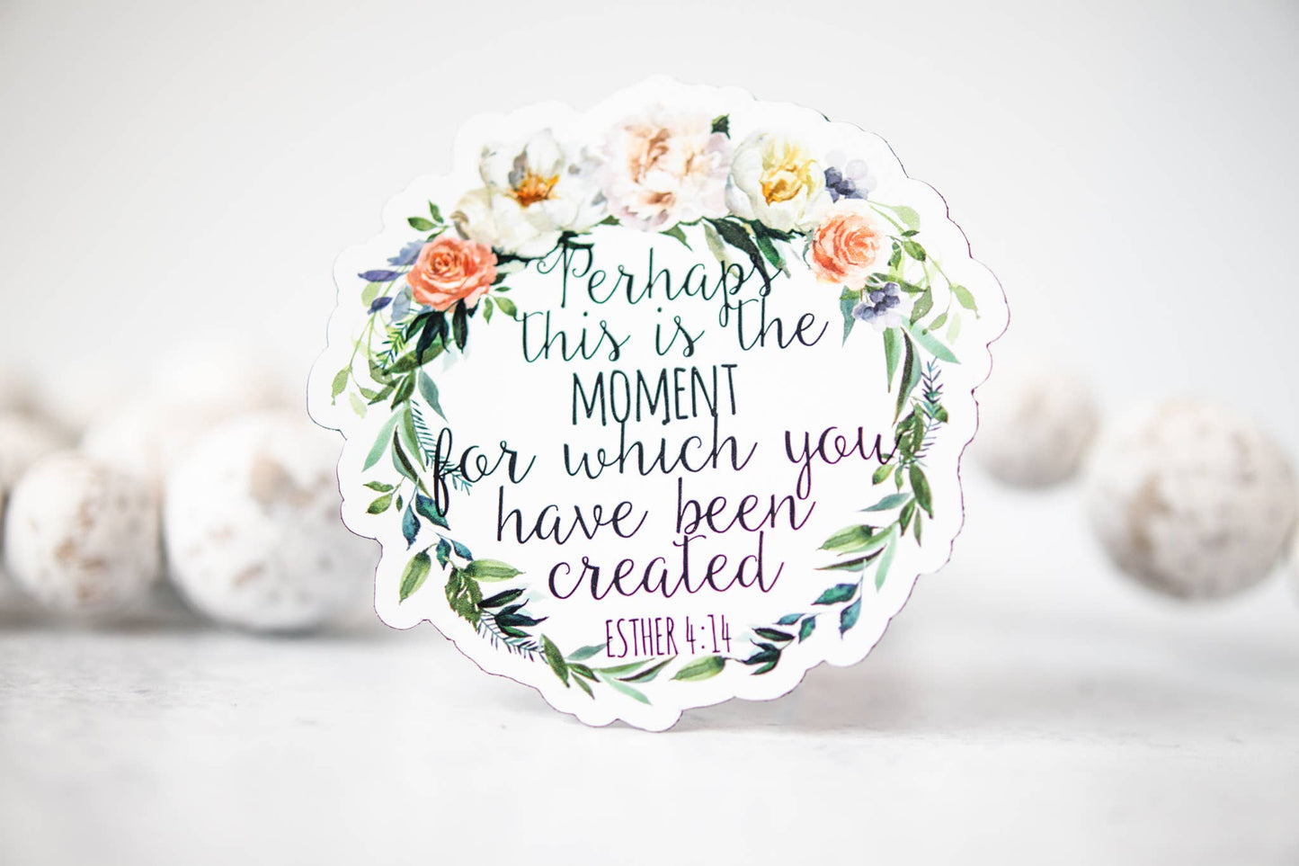 Perhaps This Is The Moment,  Christian 3"x3" Magnet