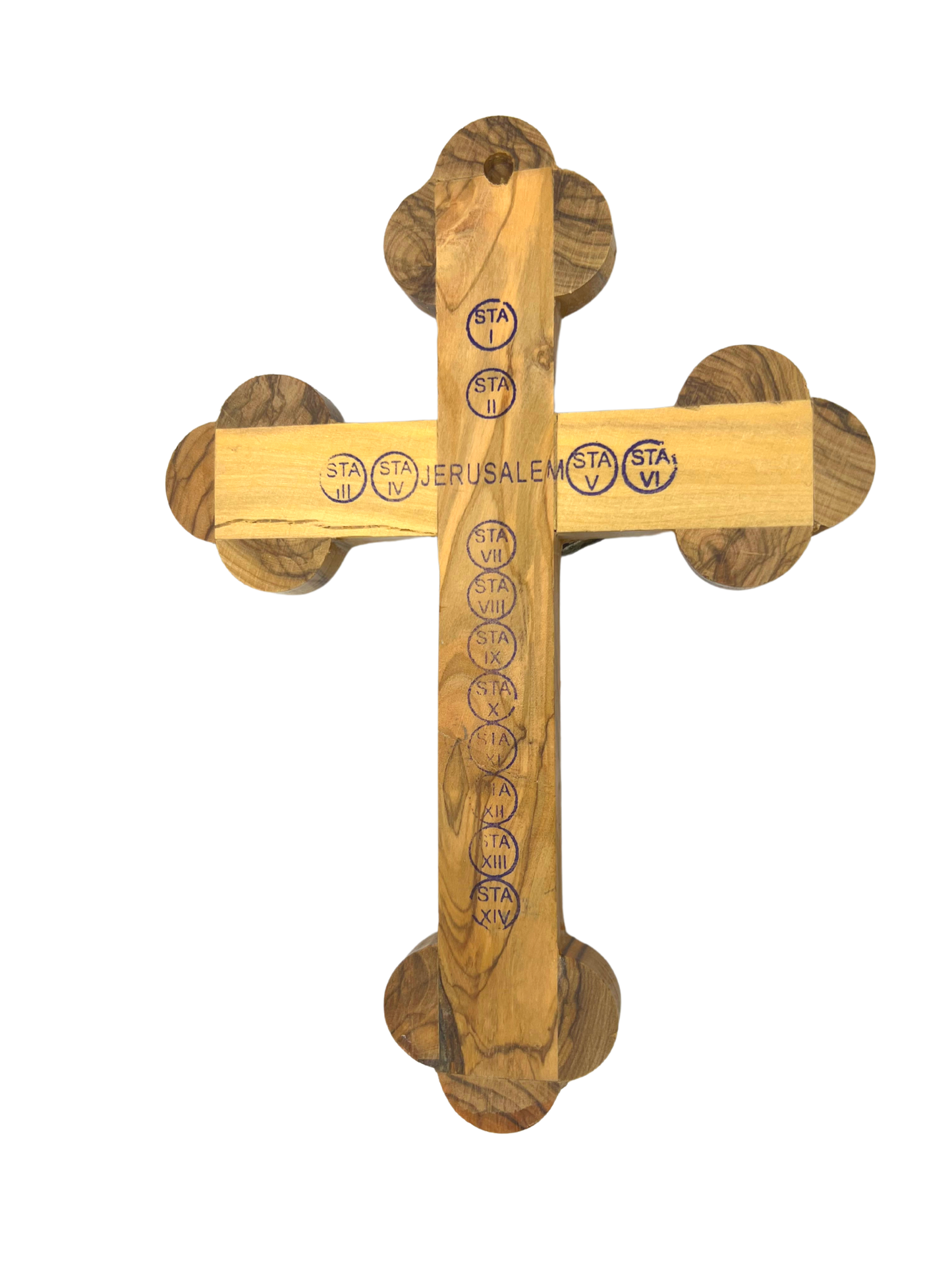 Olive Wood Cross With Crucifix-Wall Hanging Christian Cross