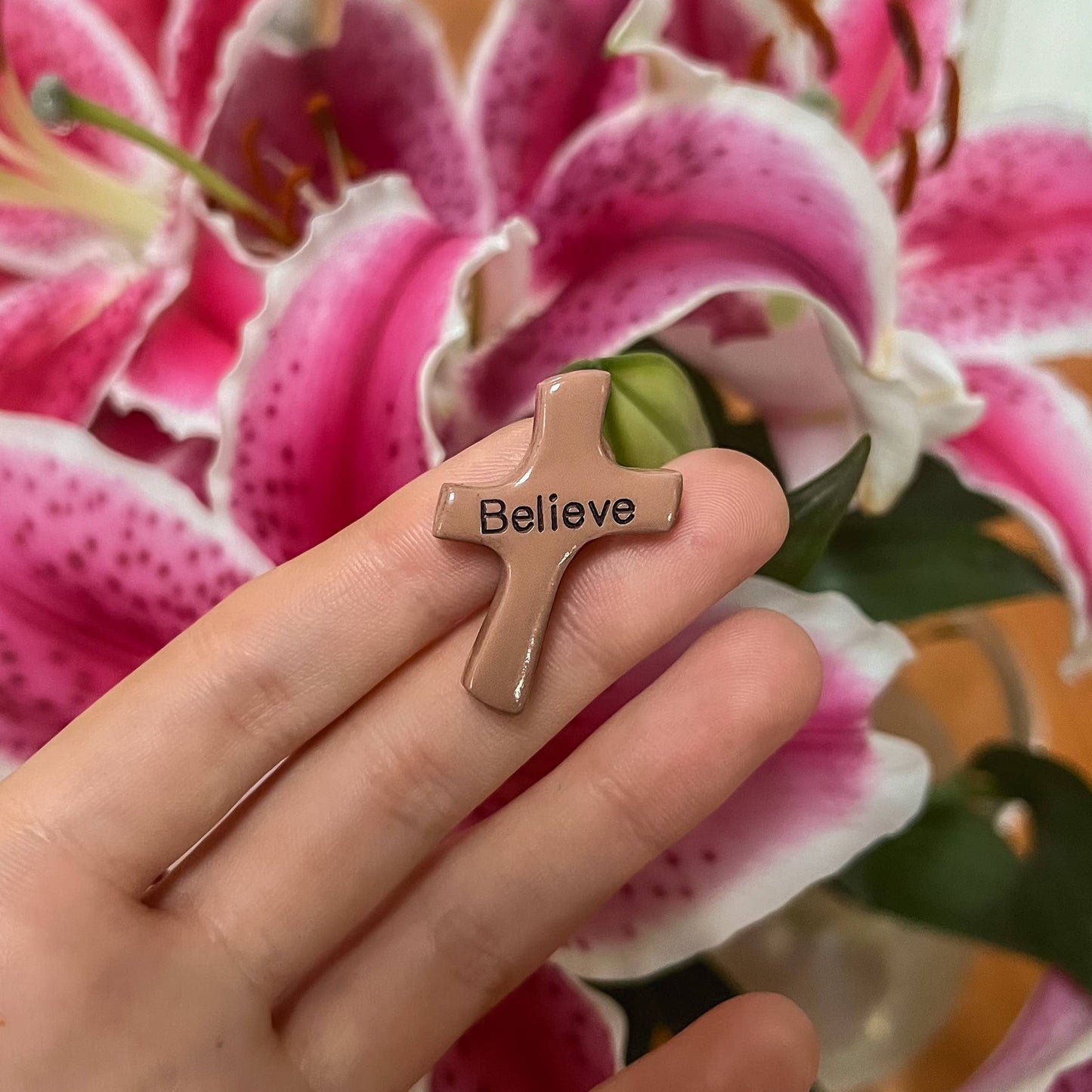 Believe Pocket Cross