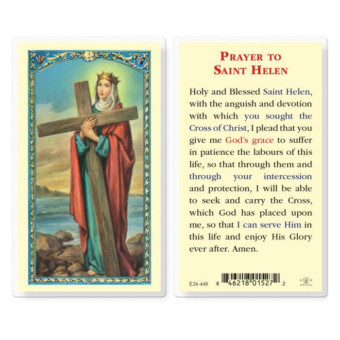 Holy Card - Laminated - Helen