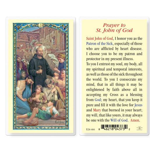 Holy Card - Laminated - John Of God