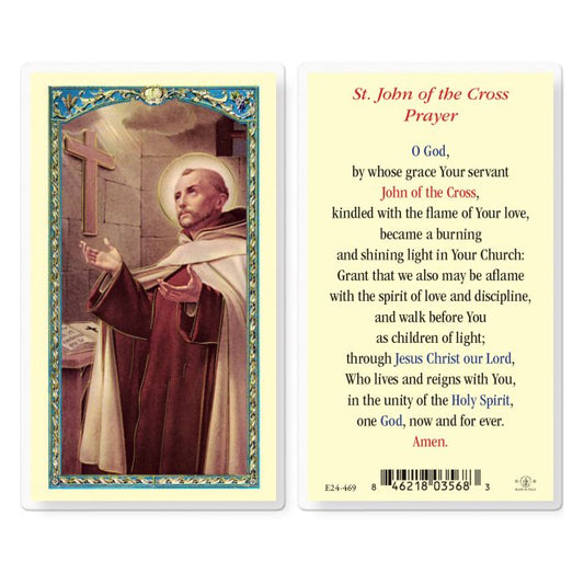 Holy Card - Laminated - John of the Cross