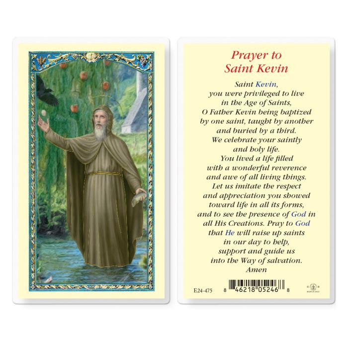 Holy Card - Laminated - PE24-475 Kevin