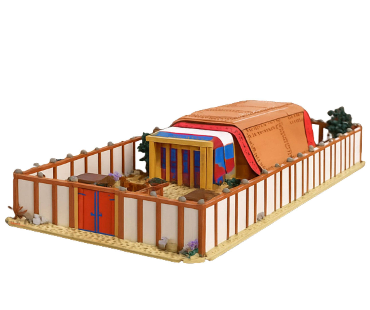 Biblical Tabernacle Building Block 1300 Piece Set