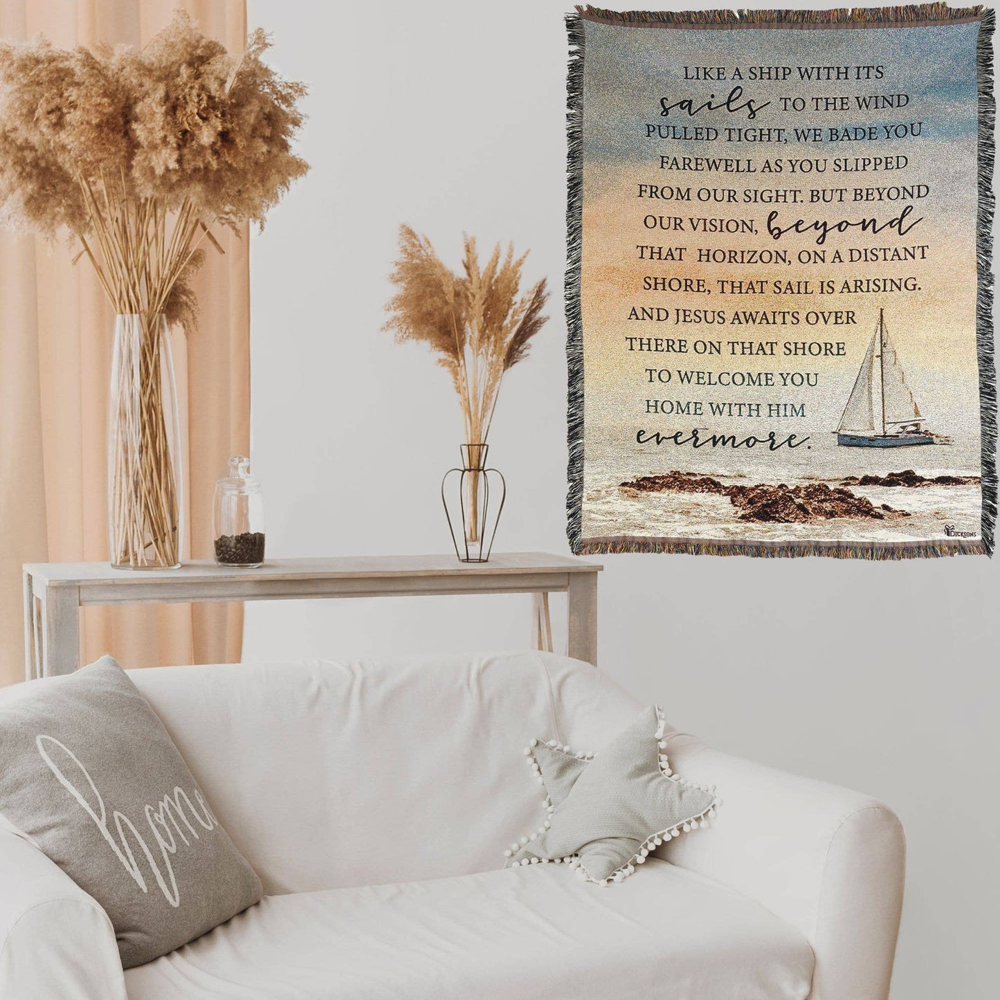 Throw We Bade You Farewell 48x68