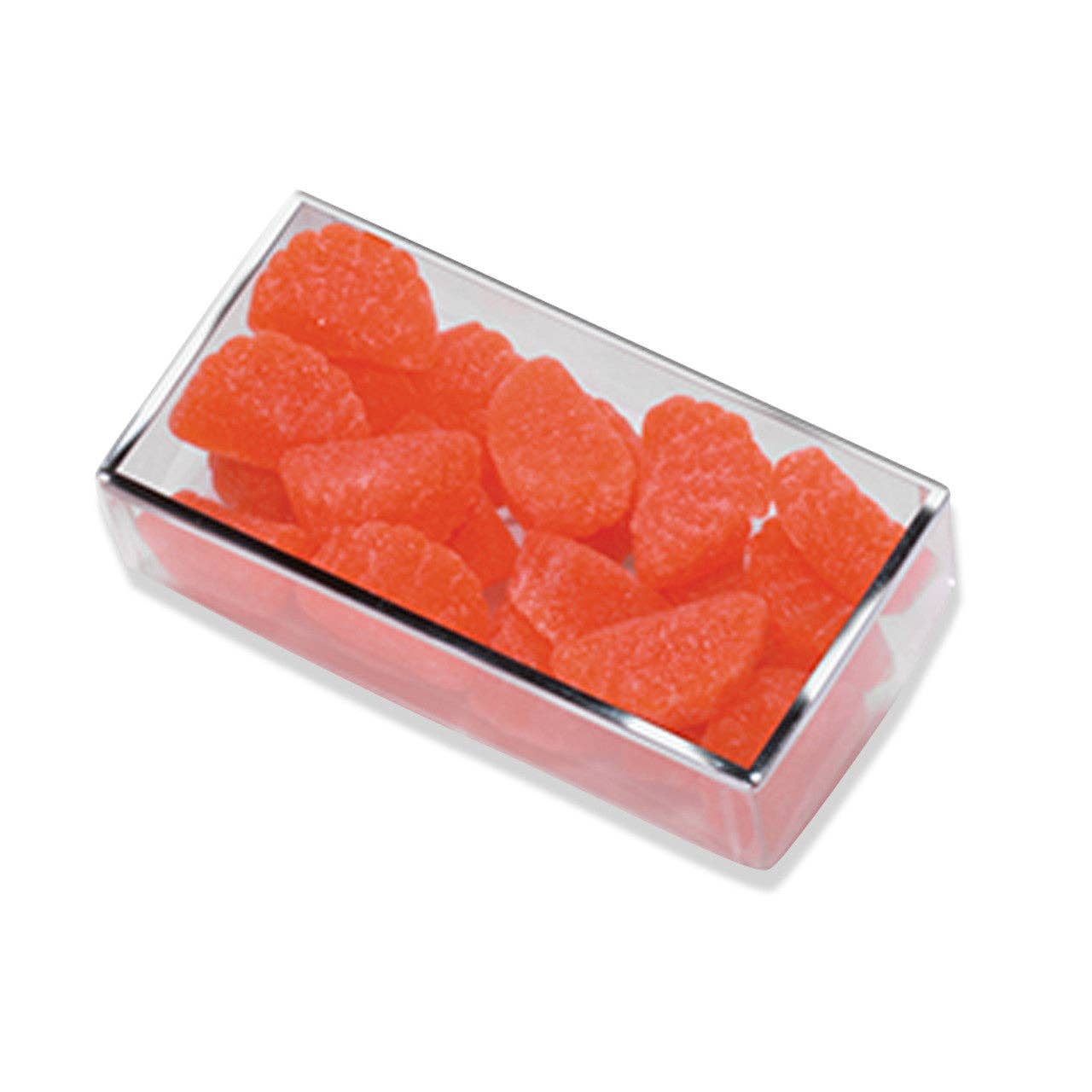 Rectangle Silver Rimmed Clear Boxes