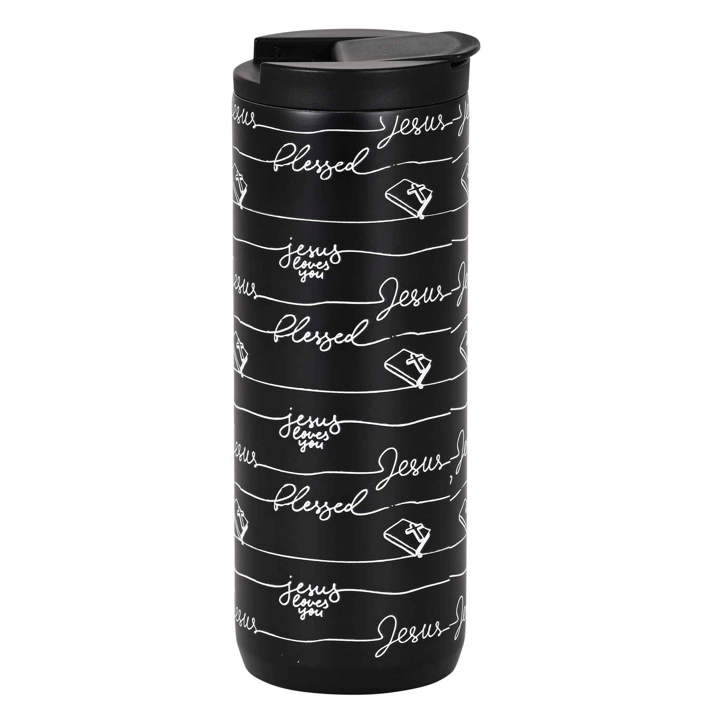Tumbler Jesus Loves You Blessed 20 Oz