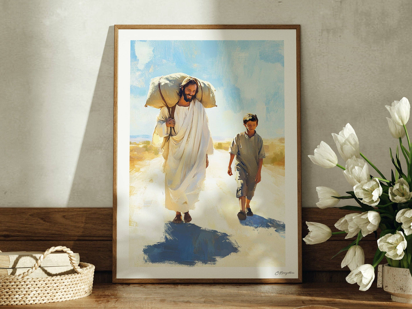 He Carries My Burdens | Fine Art Print