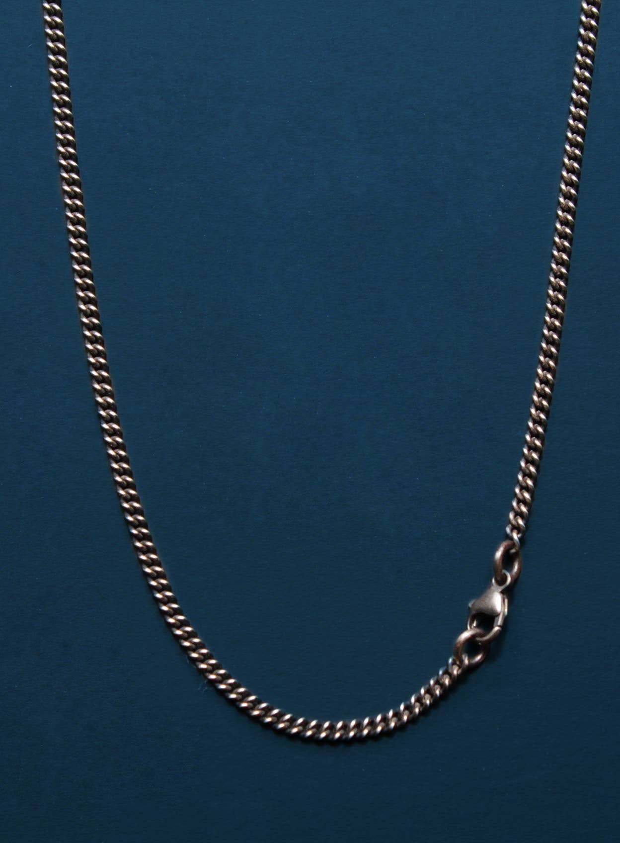 Sterling Silver Cross & Mary Pendants Necklace for Men