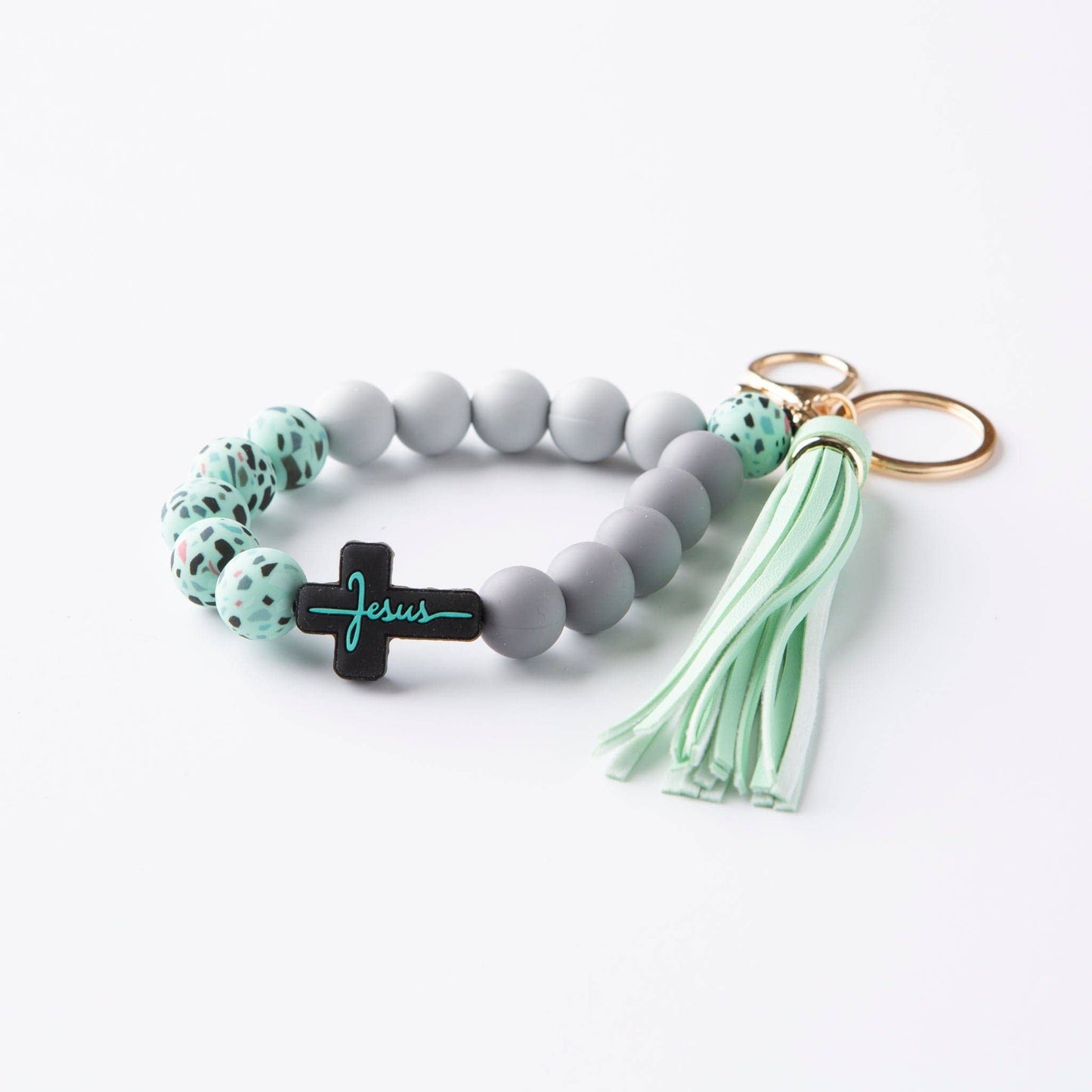 Jesus Cross Keychain