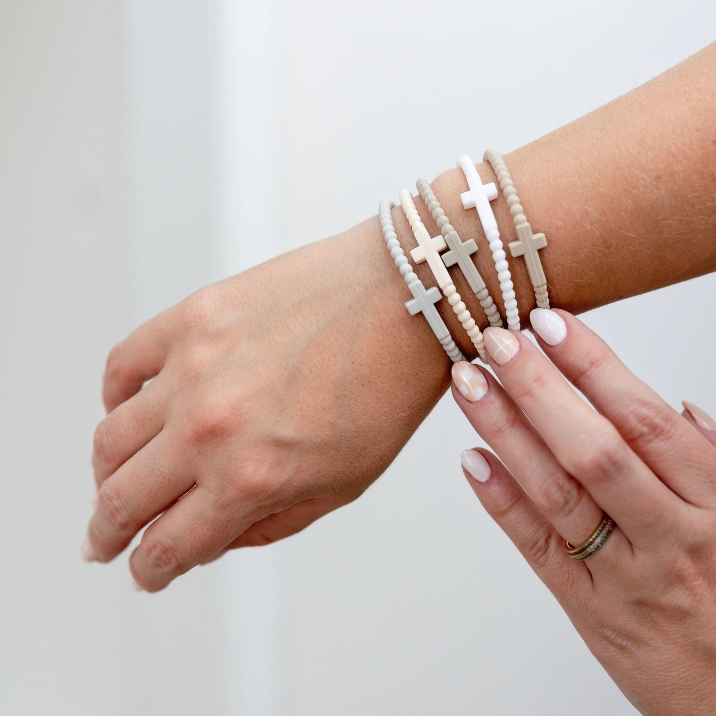 Jesus Bracelets (silicone cross bracelets) 5 packs