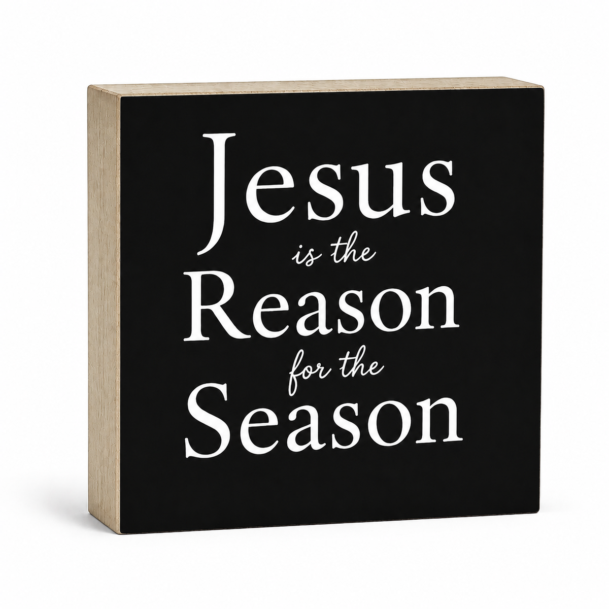 Jesus is the Readon for the Season, Black