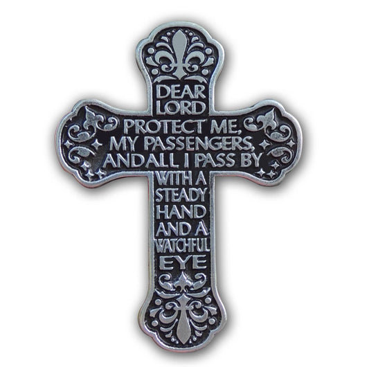 Motorist Prayer Visor Clip