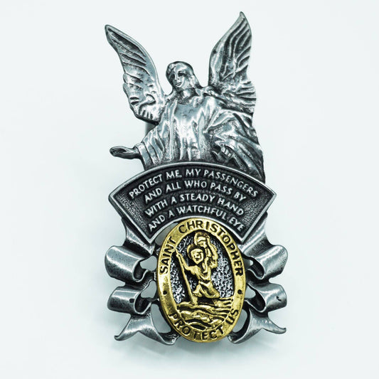 Traveler Prayer Christopher Visor Clip