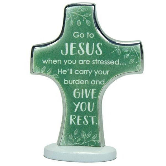 Go to Jesus Bedtime Prayer Cross