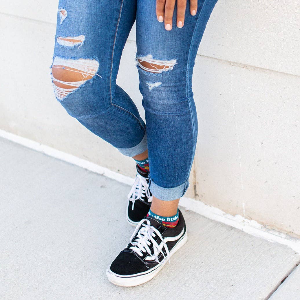 St. Thérèse of Lisieux No Show Socks