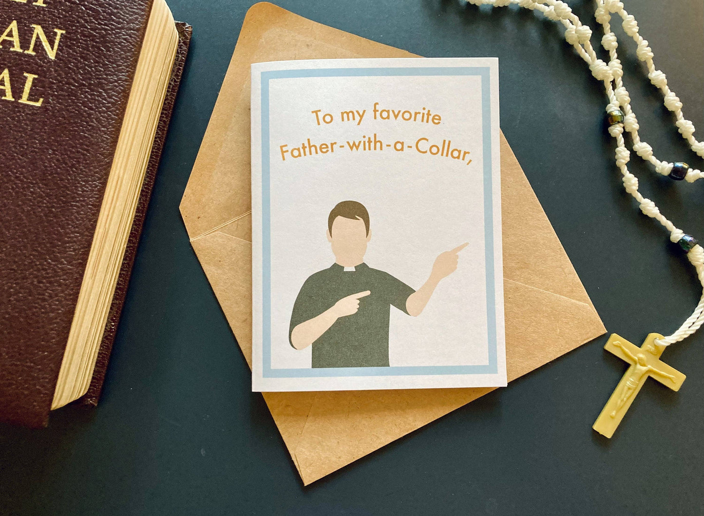 Priest Anniversary | Catholic Anniversary of Ordination Card