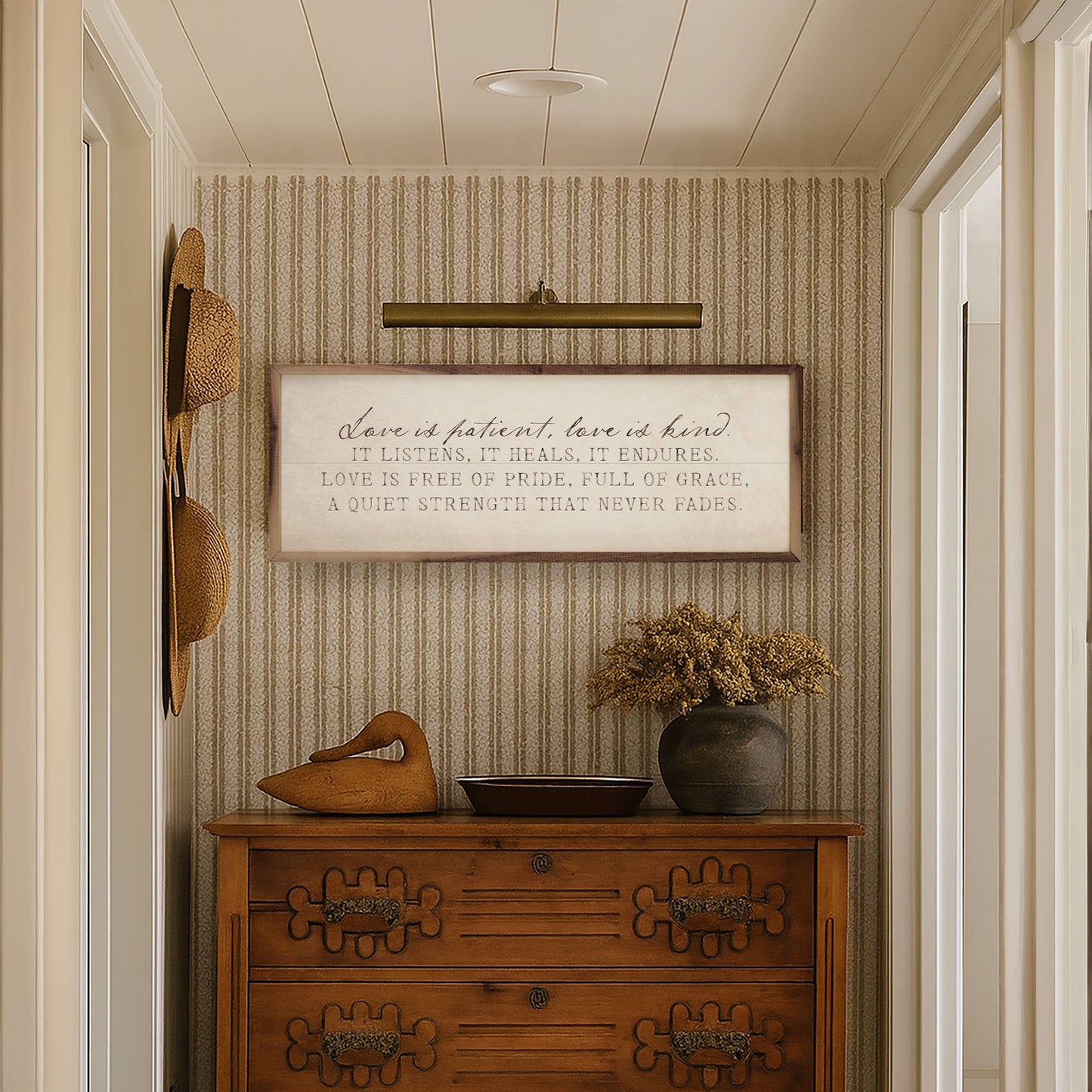 Love Is Patient Antique