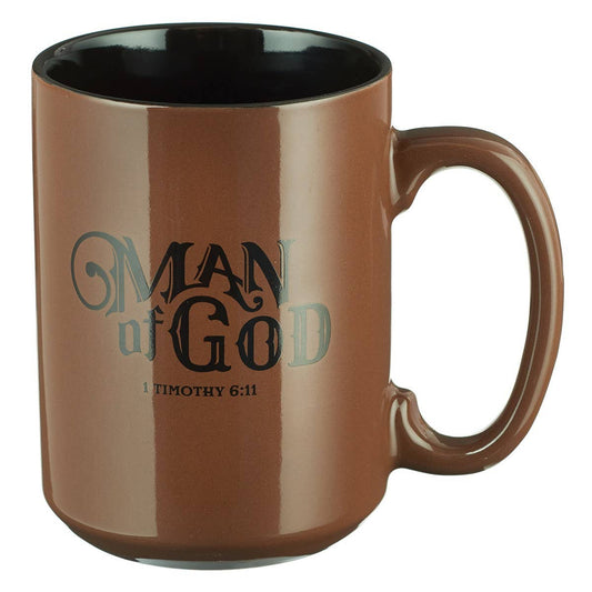 Mug Brown/Black Man of God 1 Tim. 6:11