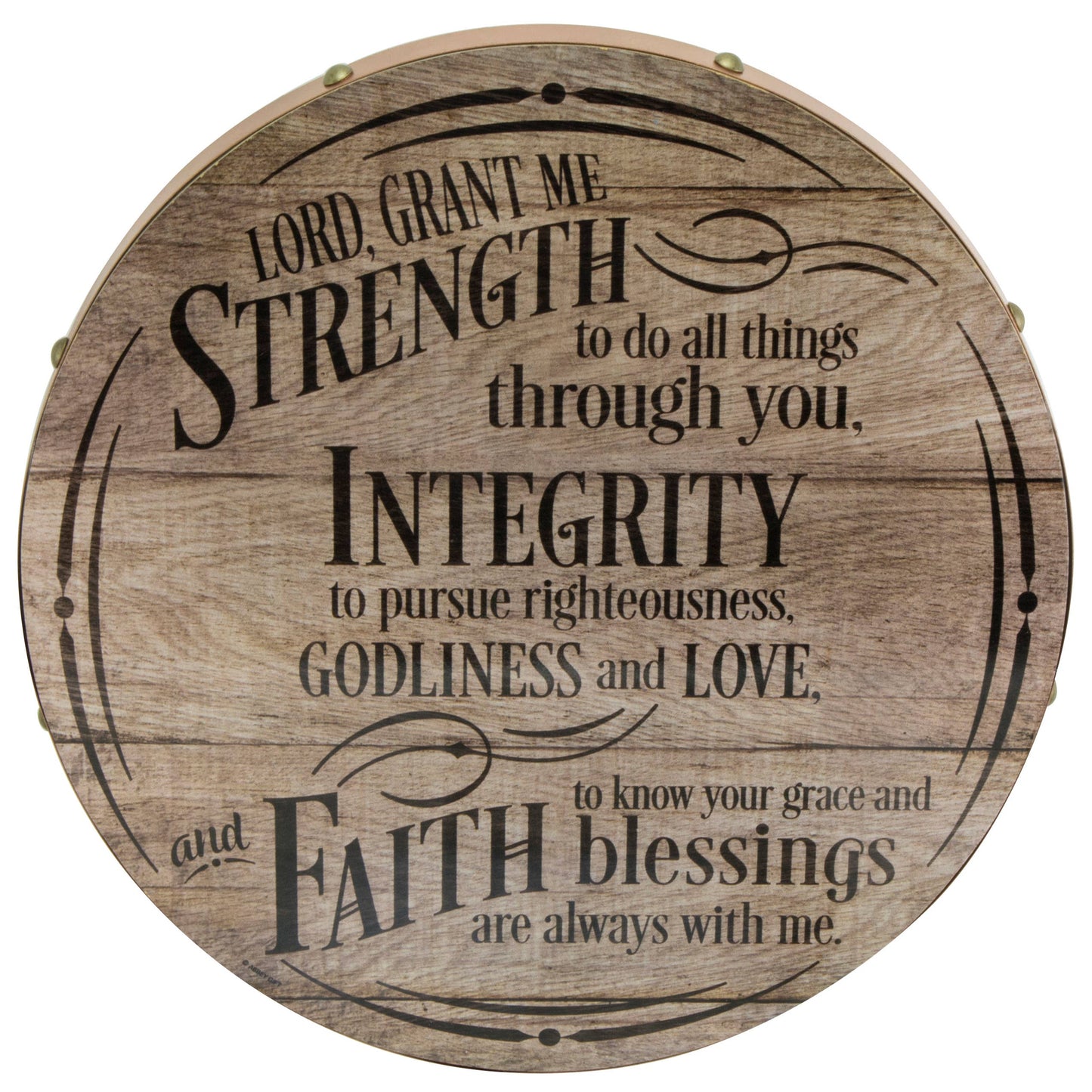 Lord Grant Me Strength Barrel Plaque