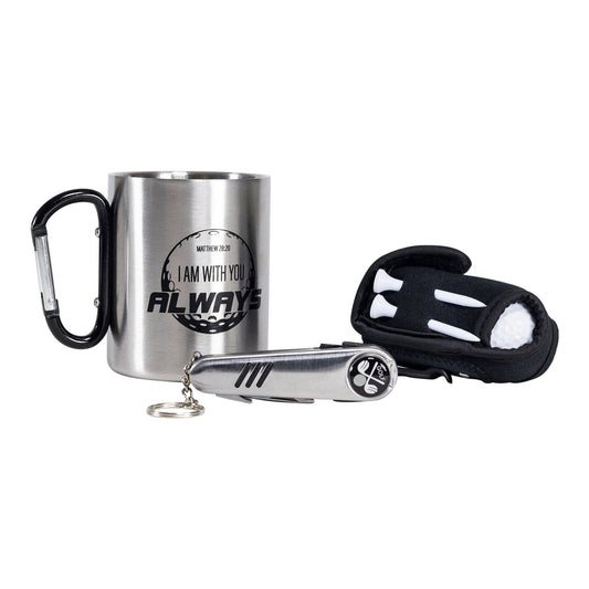 Golfers Gift Set: I Am With You - Matthew 28:20