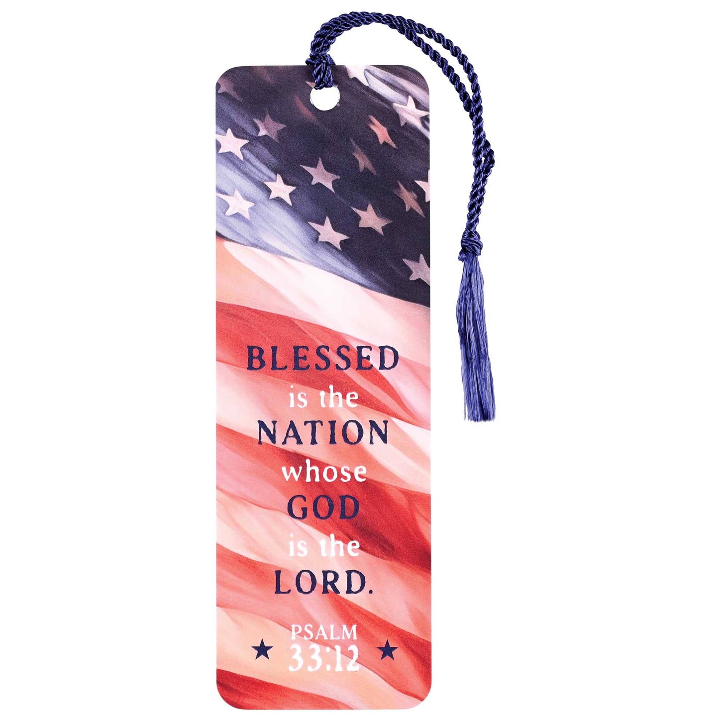 Tassel Bookmark Blessed Is The Nation
