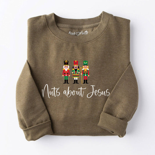 Nuts About Jesus Sweatshirt