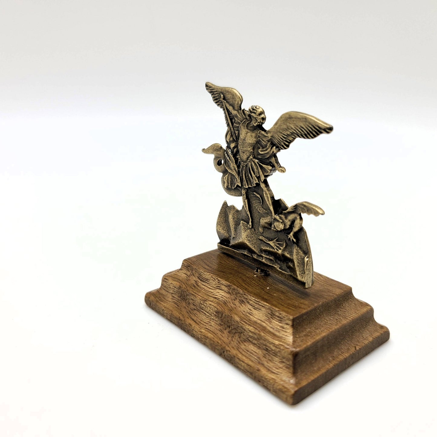 Small Saint Michael Desk Figure