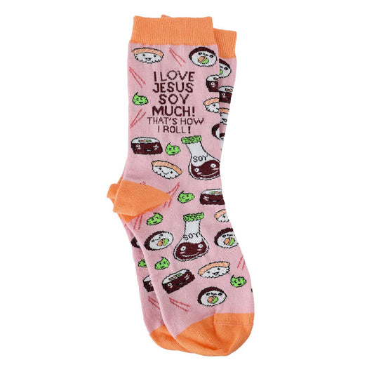 Kerusso Crew Socks Sushi