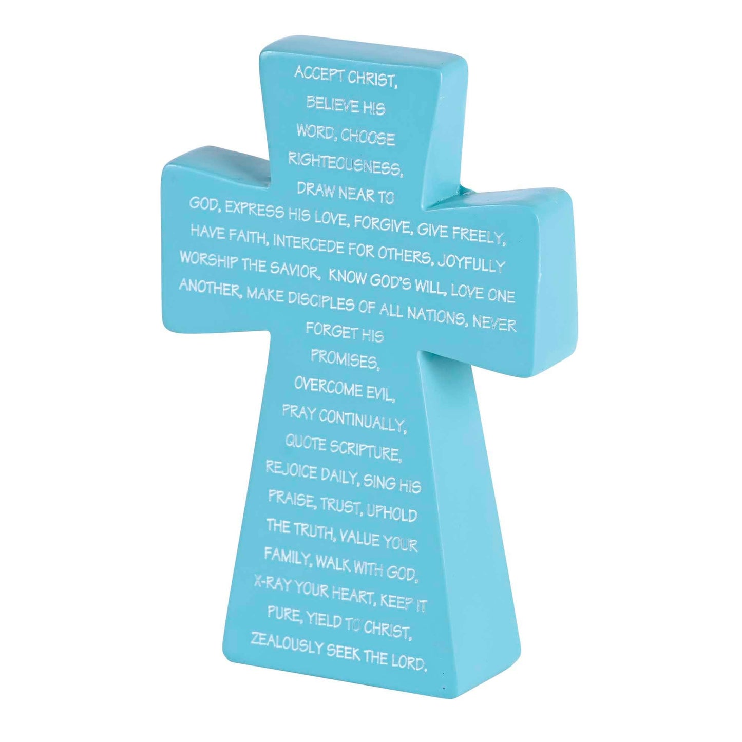 👀Tabletop Cross ABC Of Christianity
